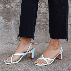 Blue Croc Lulus Heels